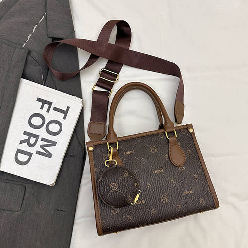 Flower Printed Handbag