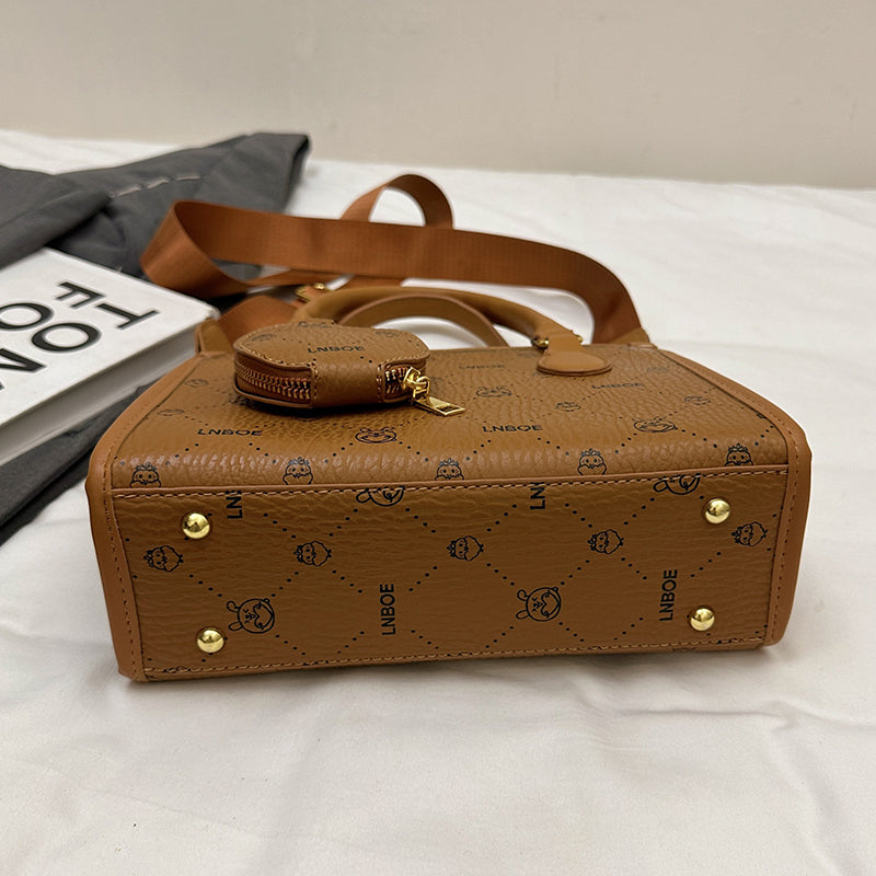 Flower Printed Handbag