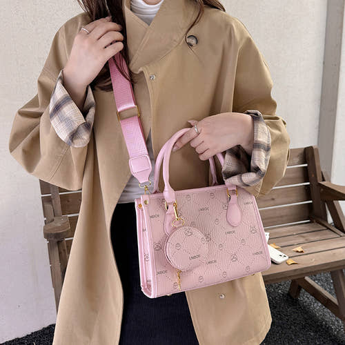 Flower Printed Handbag