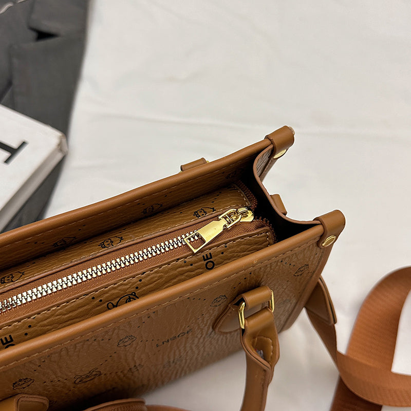 Flower Printed Handbag