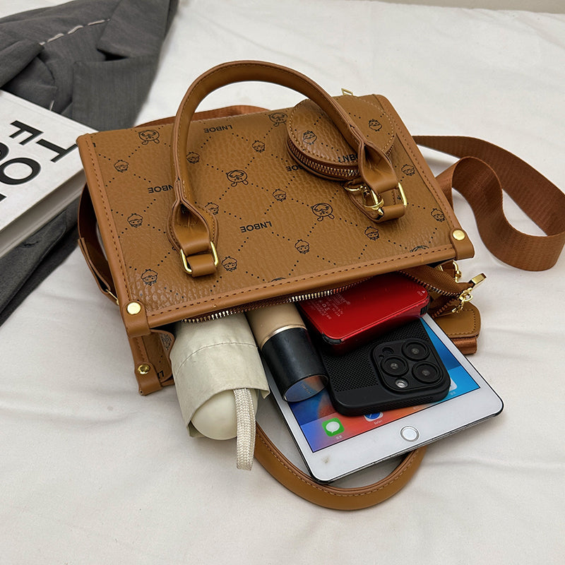 Flower Printed Handbag