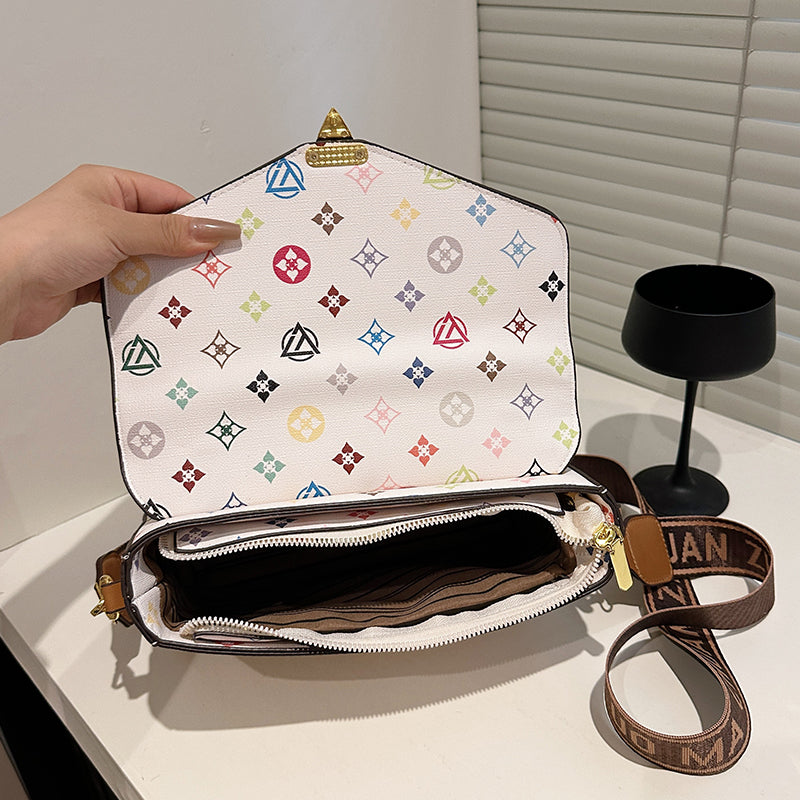 A captivating blend of classic and modern styles, these handbags are truly enchanting.