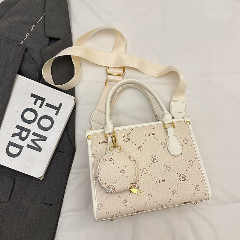 Flower Printed Handbag