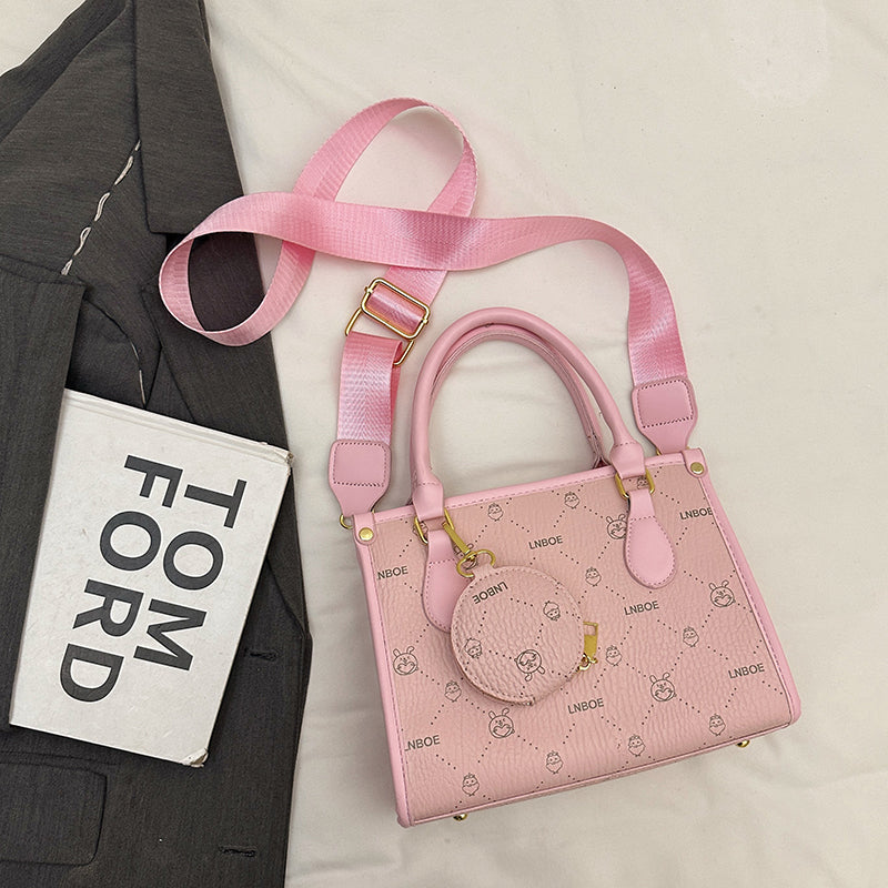 Flower Printed Handbag