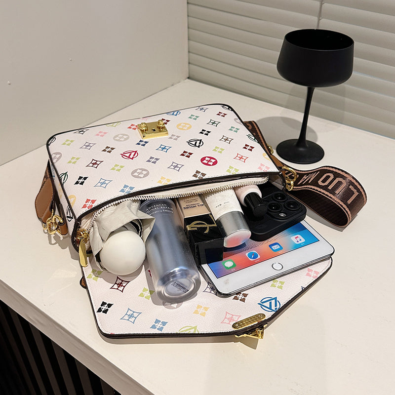 A captivating blend of classic and modern styles, these handbags are truly enchanting.