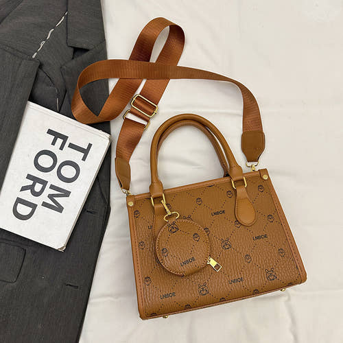 Flower Printed Handbag