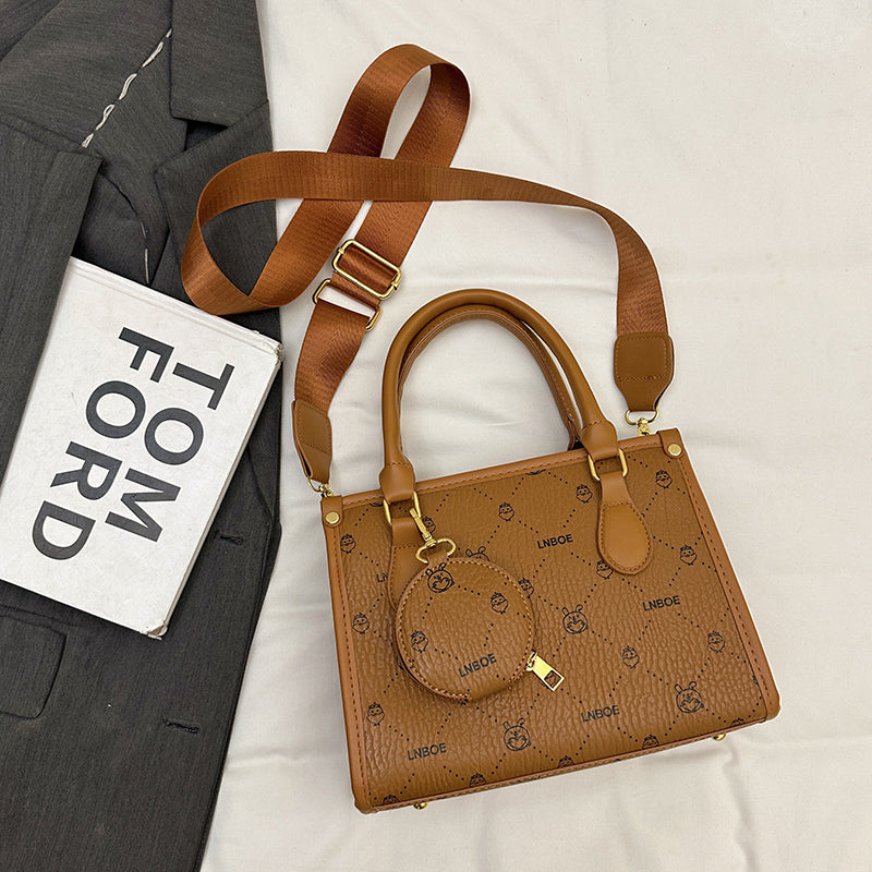 Flower Printed Handbag