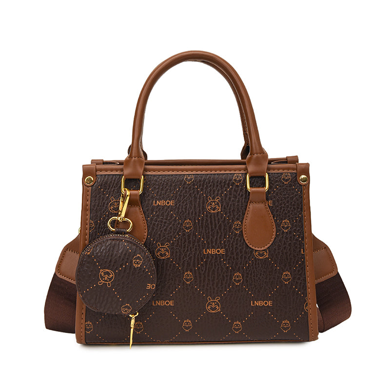 Flower Printed Handbag