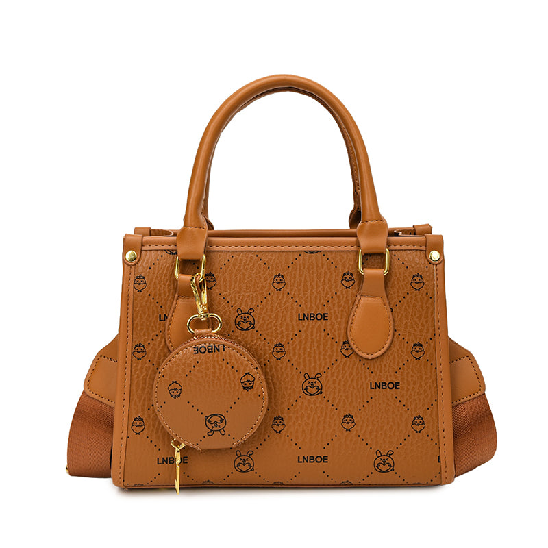 Flower Printed Handbag