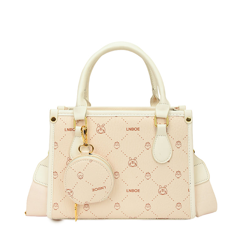 Flower Printed Handbag