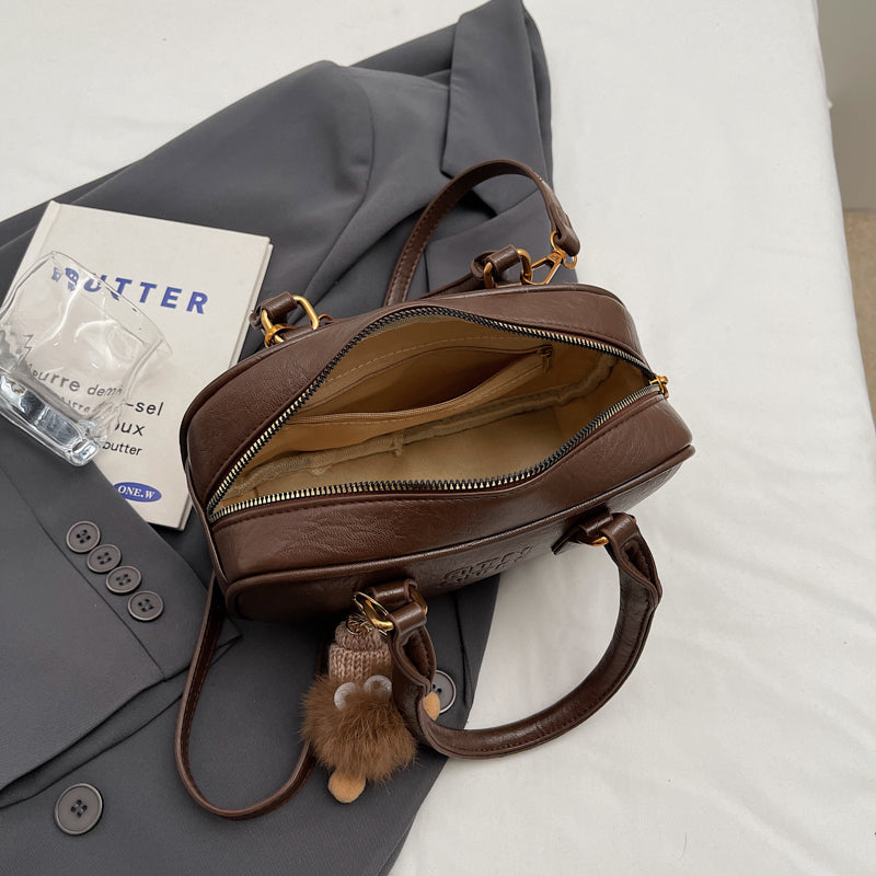 Boston single shoulder crossbody handbag