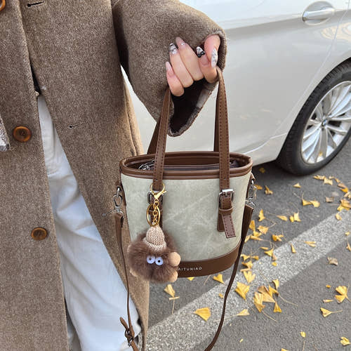 Luxury Bucket Shoulder Bag