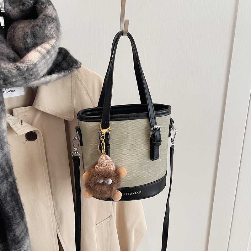 Luxury Bucket Shoulder Bag