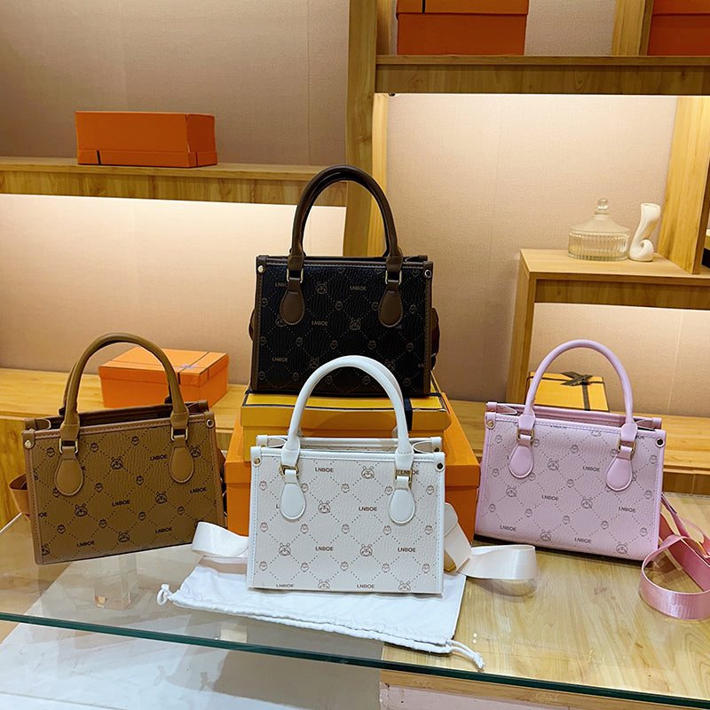 Flower Printed Handbag